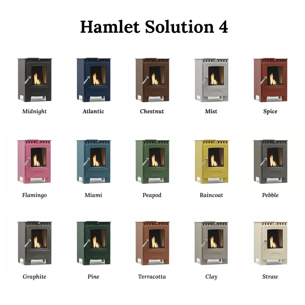 Hamlet Solution 4 Pine Black Green – Vapaasti seisova bioetanolitakka - Image 3
